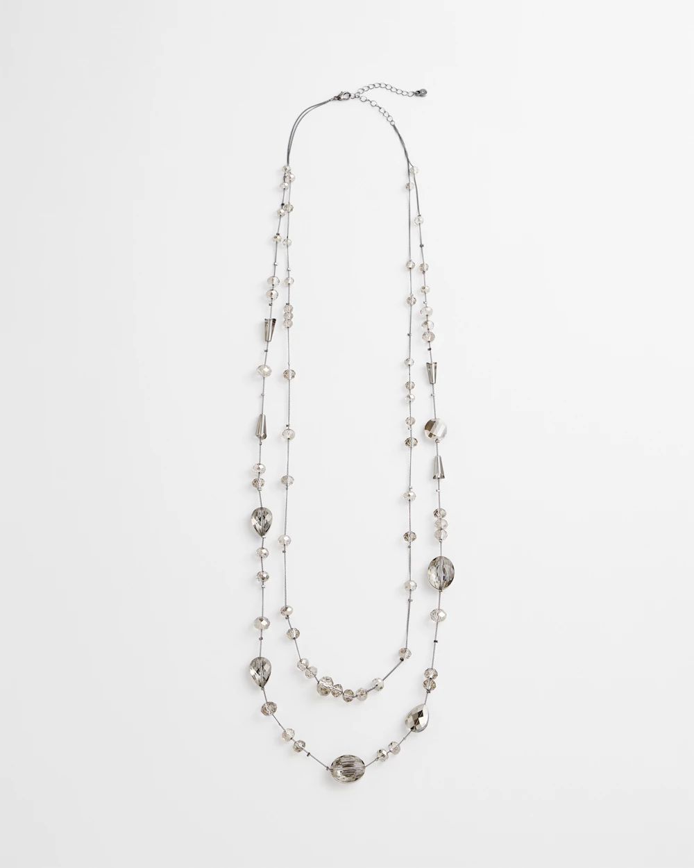 Double Strand Beaded Necklace