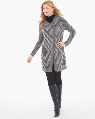 Patterned Charla Cardigan