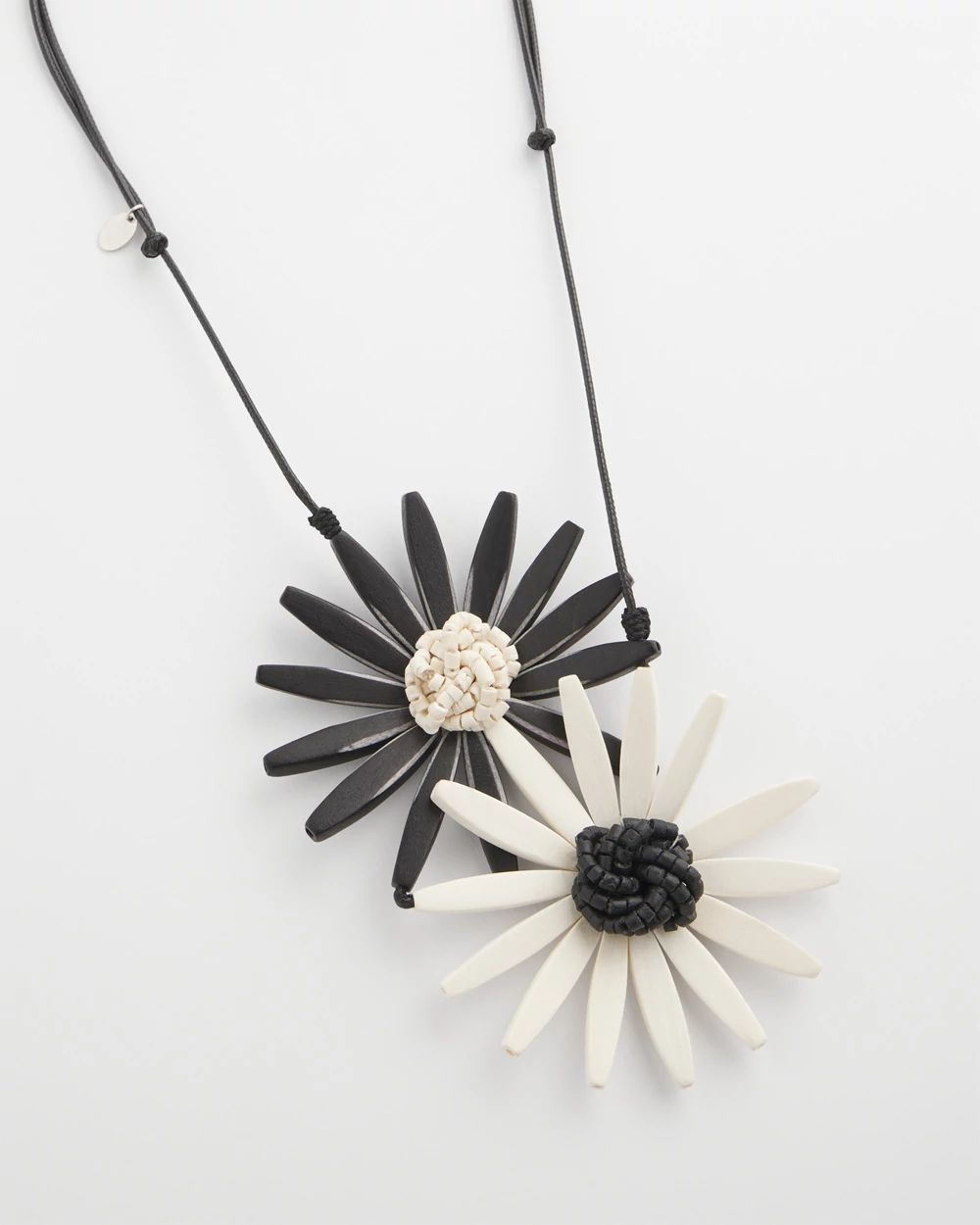 SYLCA® x Chico's Amaya Double-Flower Statement Pendant Necklace