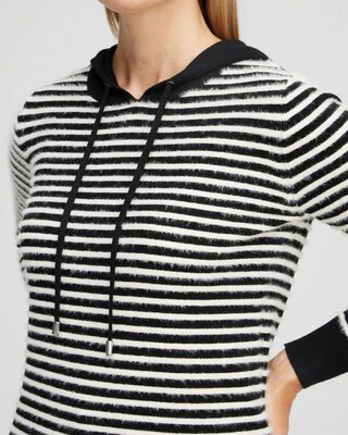 Zenergy Luxe® Cashmere Blend Stripe Pullover