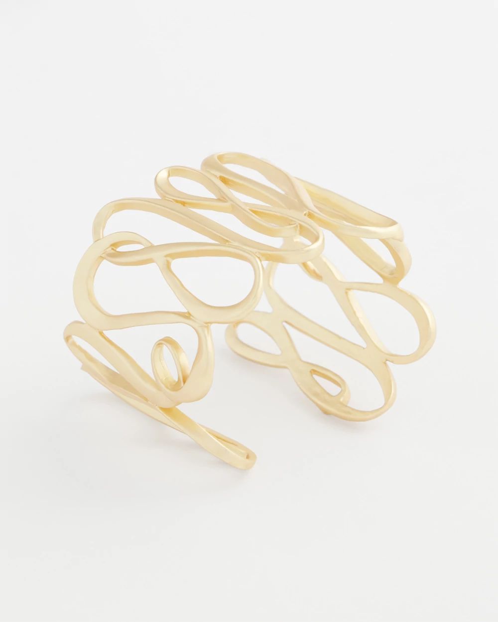 Twisted-Metal Cuff Bracelet
