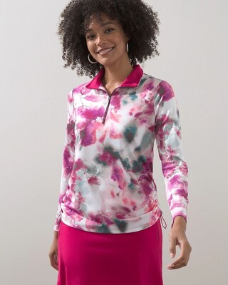 Zenergy UPF Leaves Bungee Pullover