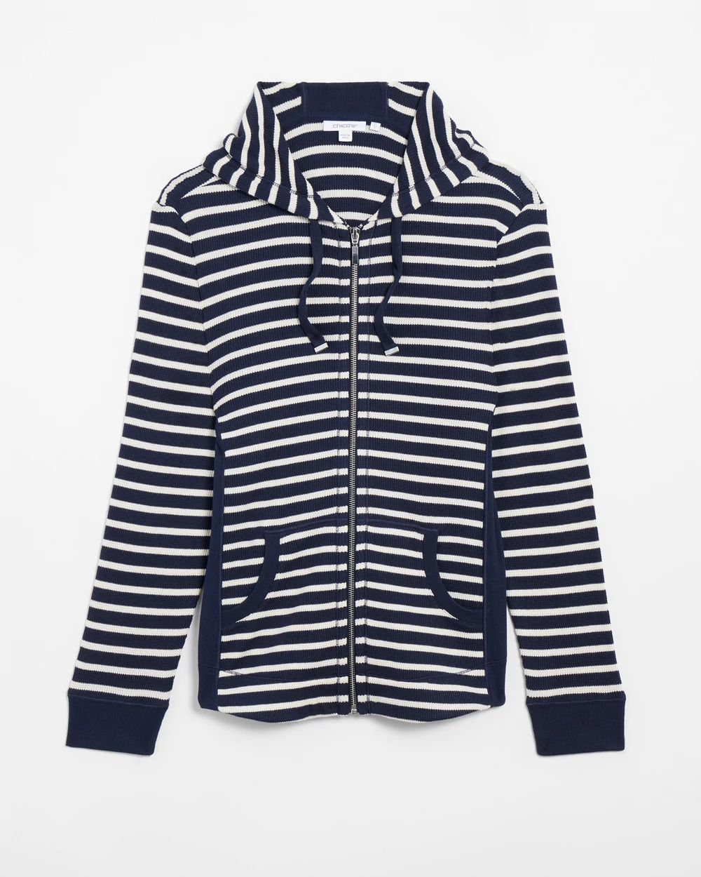 Zenergy® Waffle Knit Stripe Hoodie