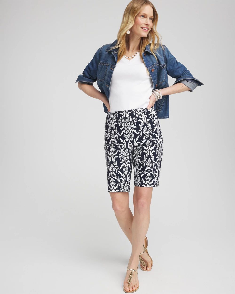 Everyday V-Neck Pima Tee click to view larger image.