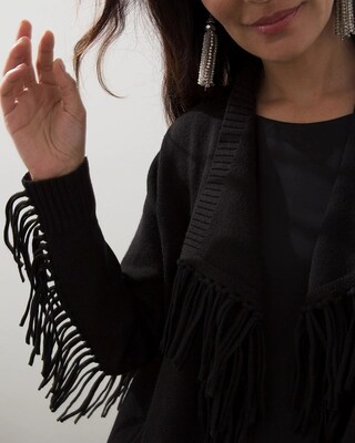 Tassel Trim Cardigan