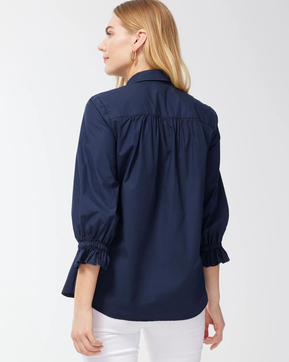 Poplin Pintuck Shirt