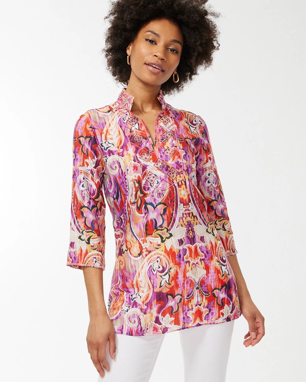 40th Anniversary Paisley Tunic