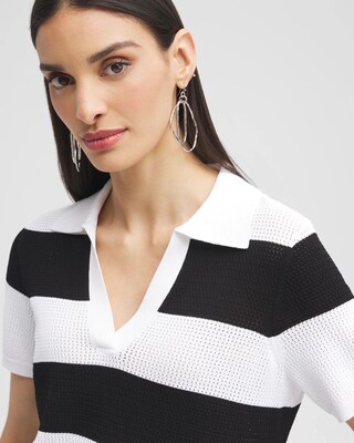 Black Label™ Fine Knit Polo