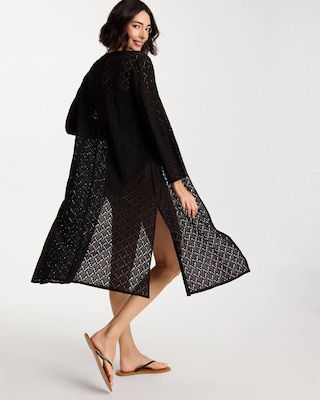 Long Knit Swim Cover-Up click to view larger image.