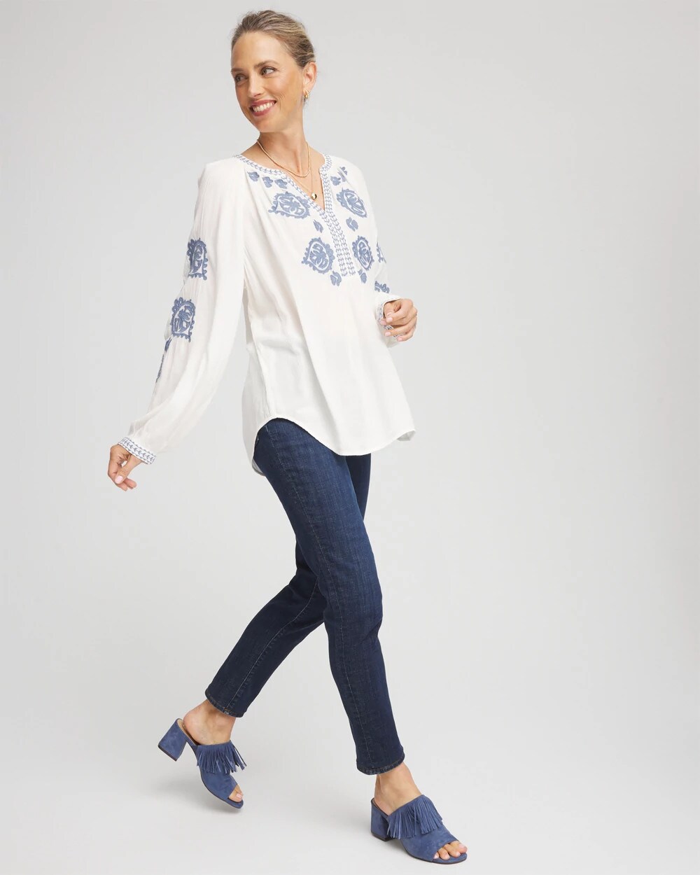 So Slimming Girlfriend Ankle Jeans