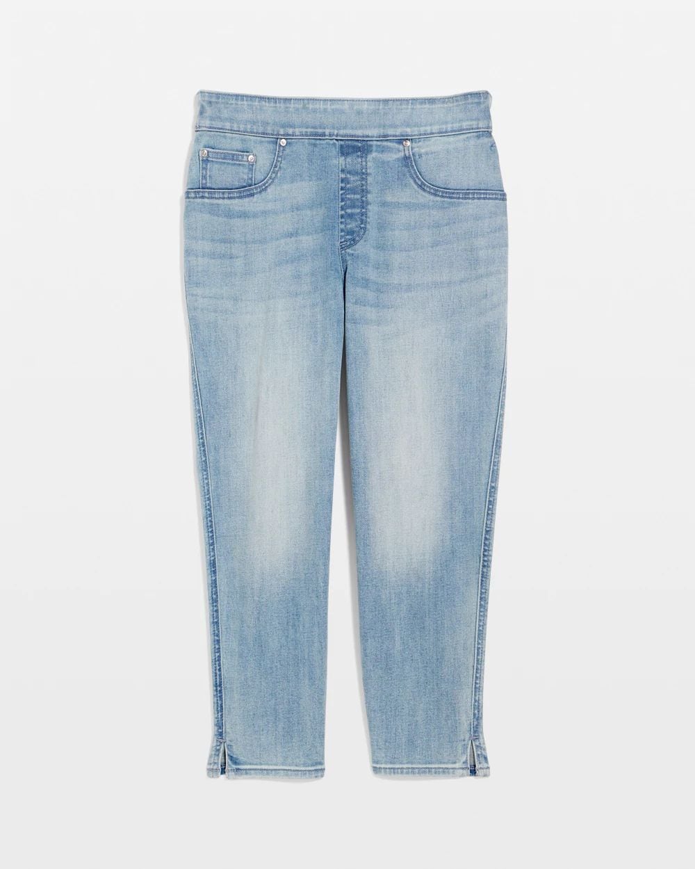Pull-On Capri Jeans