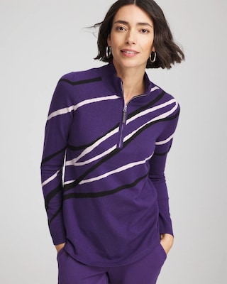 Zenergy® Luxe Morocco Half-Zip Pullover