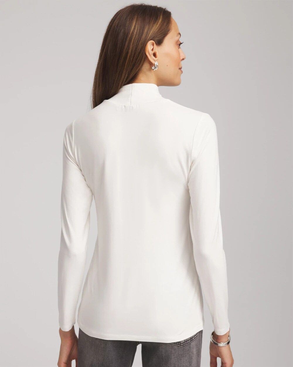 Touch of Cool™ Mockneck Layering Tee