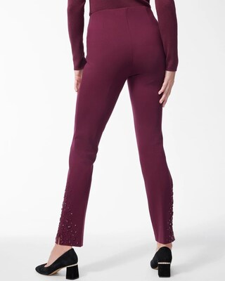 Juliet Beaded Slim Ankle Pants