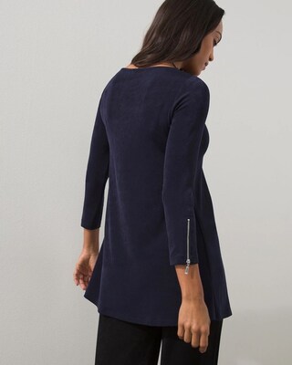Travelers Zip Sleeve Tunic