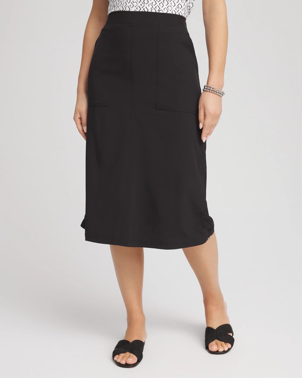 Zenergy® UPF Bungee-Hem Pull-On Skirt