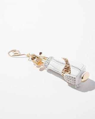 Gold Tone Golf Bag Ornament