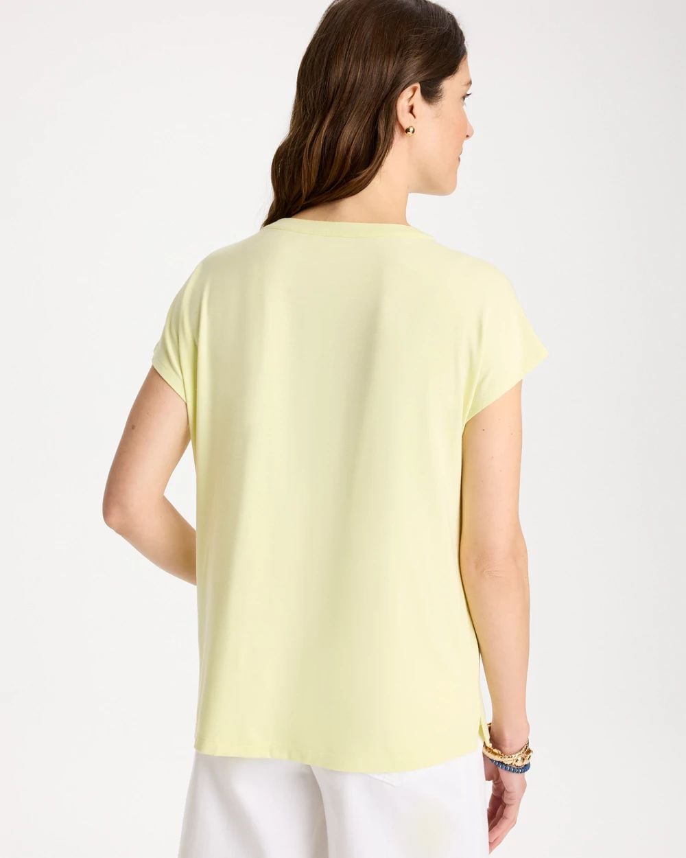Refined Button Tee