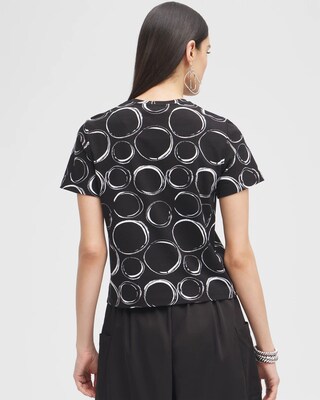 Black Label™ Bubbles Cotton Stretch Tee