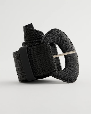 Raffia Wrapped Stretch Belt click to view larger image.