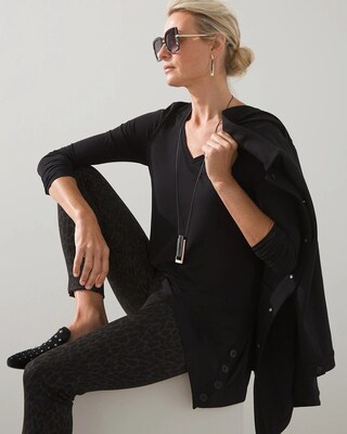 Touch of Cool Side Button Tunic