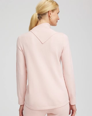 Zenergy® Luxe Envelope Neck Sweater click to view larger image.