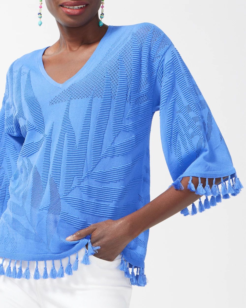 Fringe Pullover Top