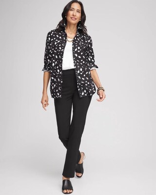 No Iron™ Dot Print Shirt click to view larger image.