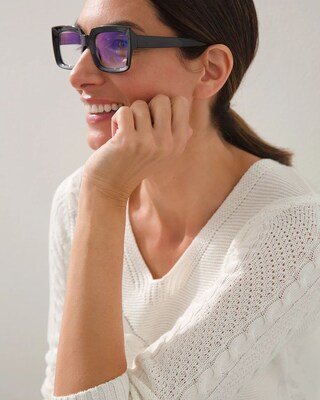 Square Blue Light Filtering Glasses