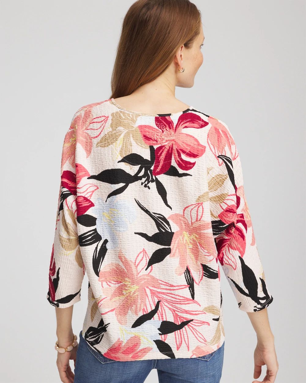 Textured Tapered Dolman Top click to view larger image.