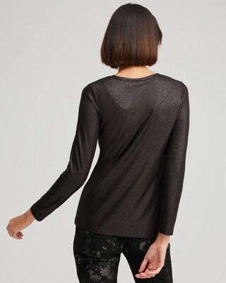 Touch of Cool Metallic Layering Tee