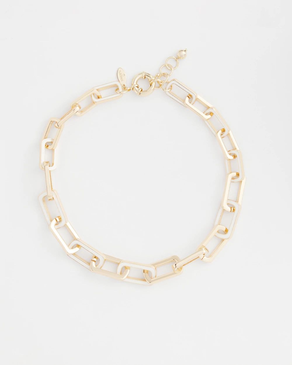 Enamel Chain Necklace