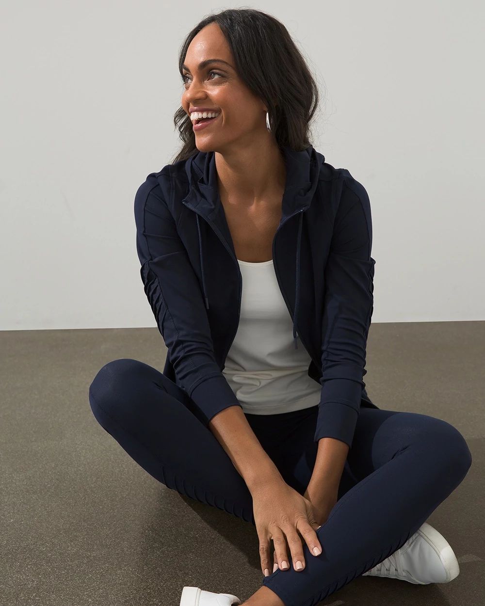 Zenergy Pintuck Moto Leggings