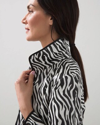 Travelers Collection Animal Jacquard Jacket