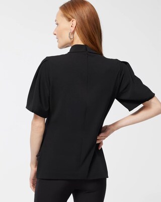 Black Label Applique Top