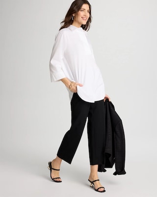 Juliet Lightweight Straight Crop Pants click to view larger image.