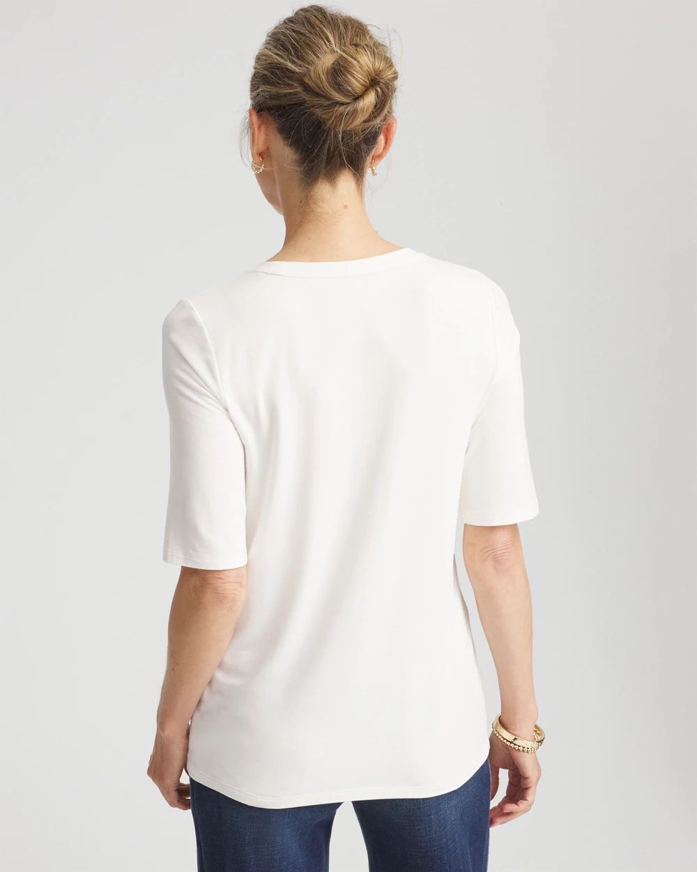 Elbow Sleeve Tee click to view larger image.