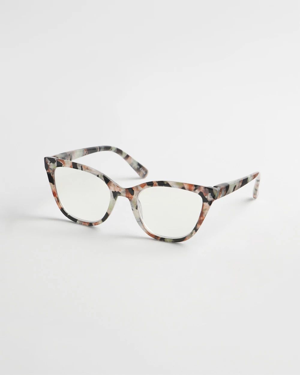Faux Tort Cateye Readers