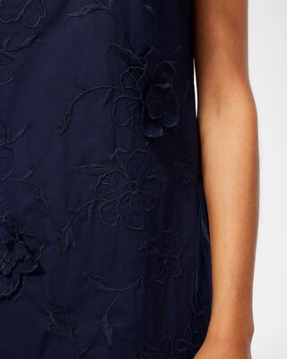3D Applique Maxi Dress