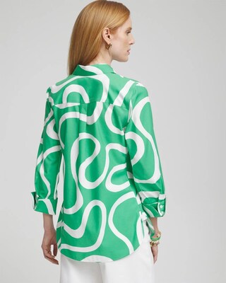 No Iron™ Stretch Lines Shirt