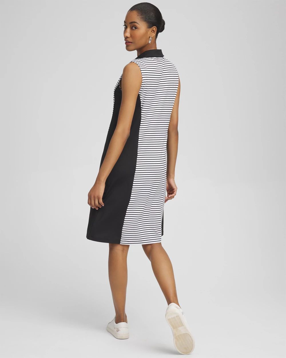 Zenergy® UPF Knit Block Stripe Dress