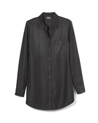 Long Denim Shirt