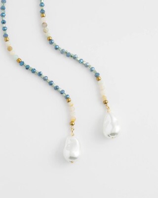 Beaded Lariat Necklace click to view larger image.