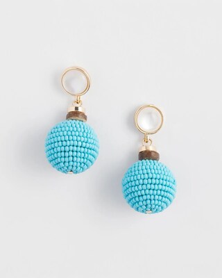 No Droop® Coconut Bead Earrings