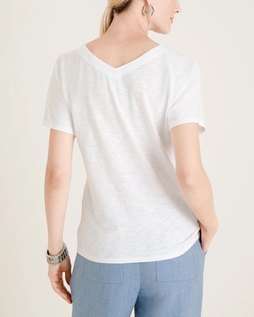 Easy Double V Tee