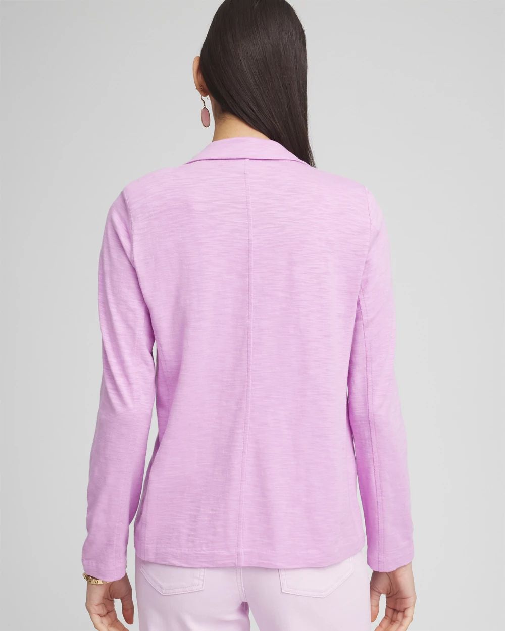 Slub Knit Blazer