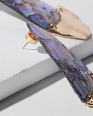 Abalone Drop Earrings
