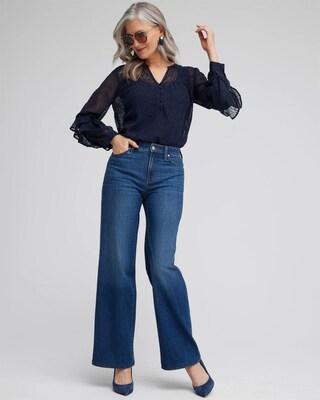 Ruffle Sleeve Top