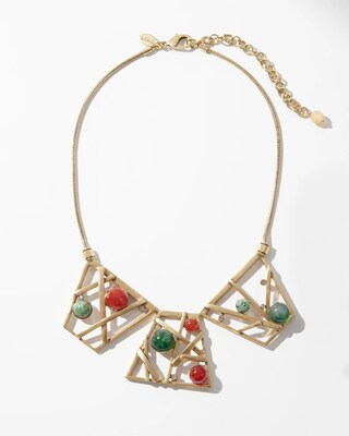 Beaded Bib Necklace