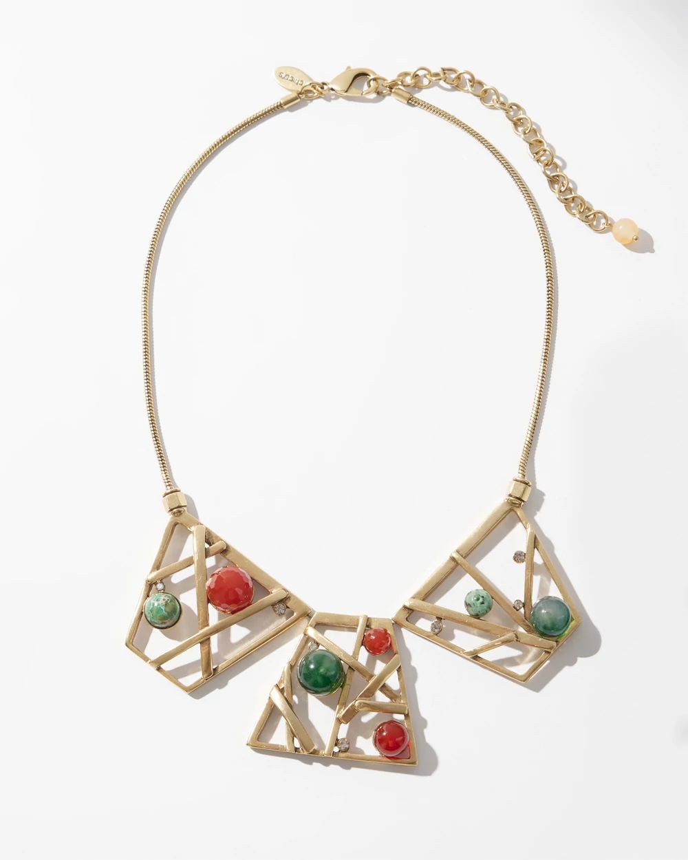 Beaded Bib Necklace